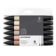 SET 6 PROMARKER TONOS PIEL 1