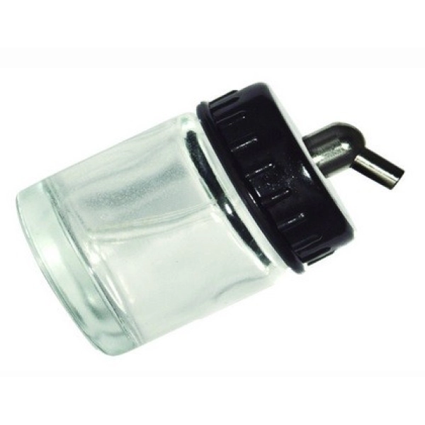 DEPOSITO VIDRIO 22ml CON CONECTOR