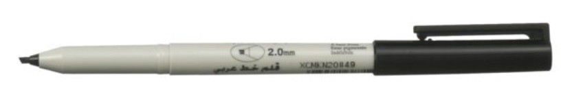 ROTULADOR CALIGRAFICO NEGRO 2mm