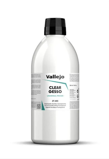 GESSO TRANSPARENTE VALLEJO 500ml