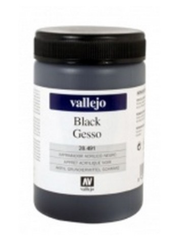 GESSO NEGRO VALLEJO 500ml