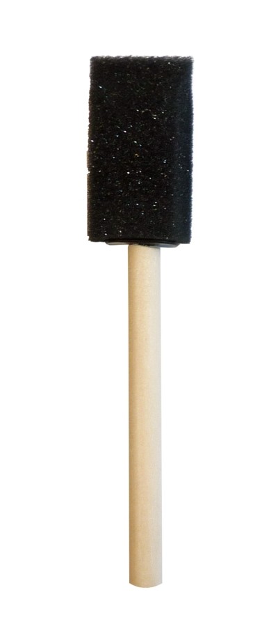 PINCEL 25mm ESPUMA PLANO