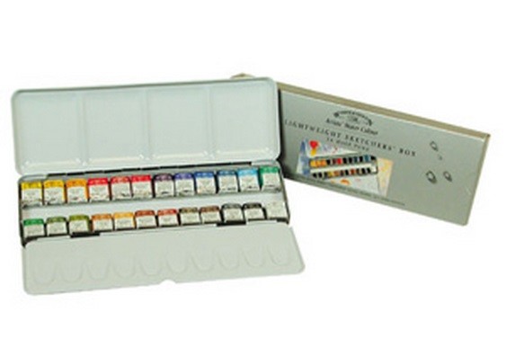 WINSOR&NEWTON ESTUCHE 24 GODETS