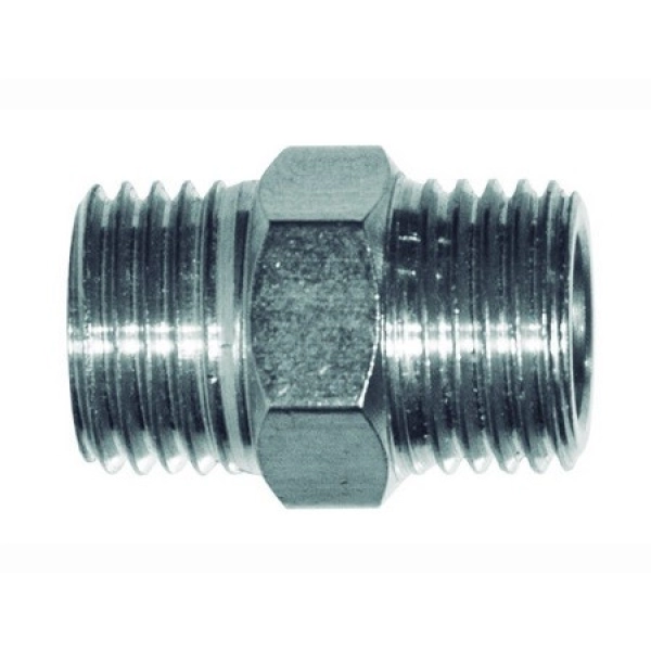 CONECTOR DE 1/4m A 1/4m