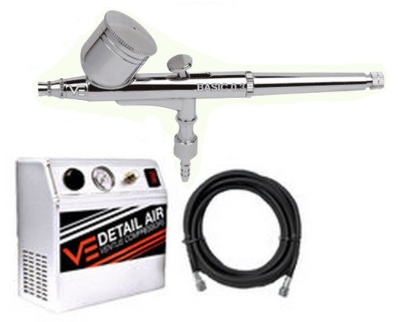 KIT AEROGRAFIA DETAIL+BASIC 0.3