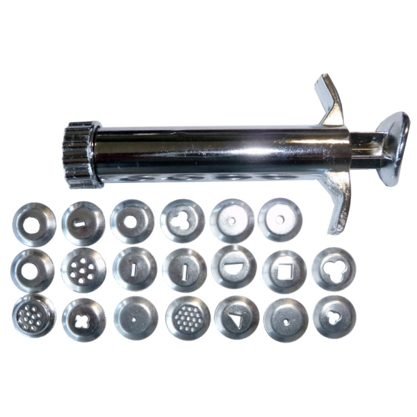PISTOLA PARA ARCILLA + 19 DISCOS