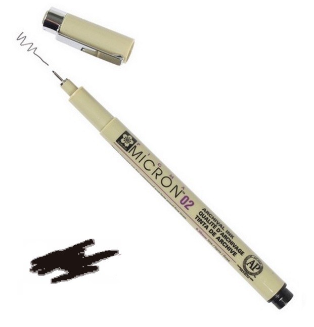 PIGMA MICRON 02-NEGRO