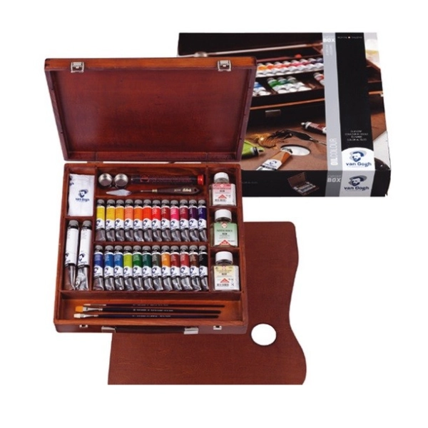 CAJA OLEO VAN GOGH 34 TUBOS