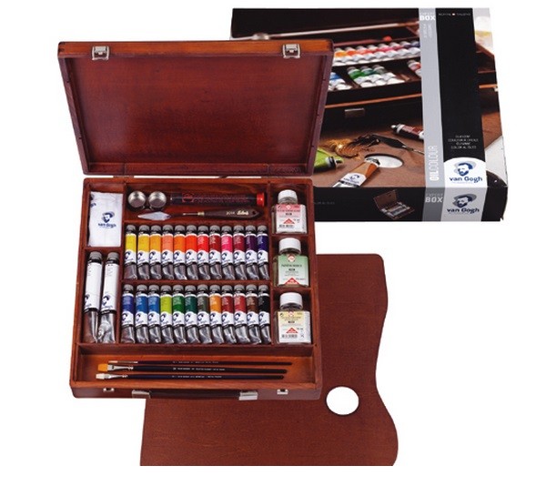 CAJA OLEO VAN GOGH 26 TUBOS