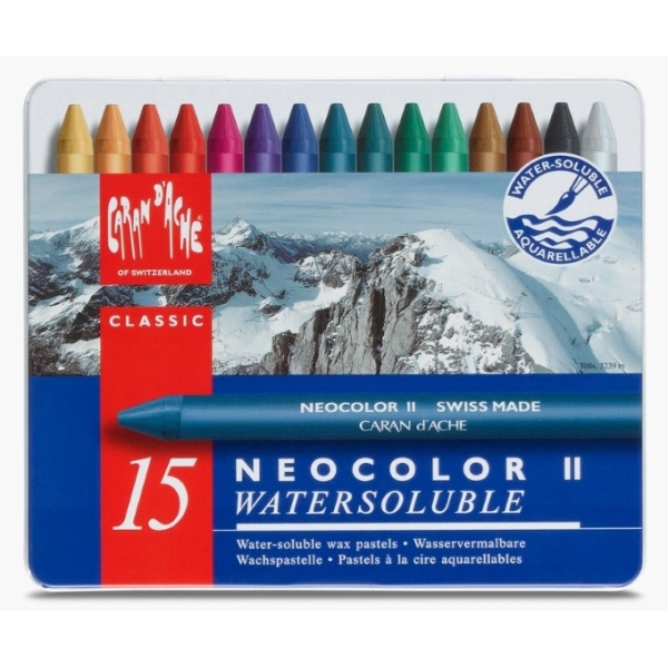 ESTUCHE 10 NEOCOLOR II CARAN D'ACHE
