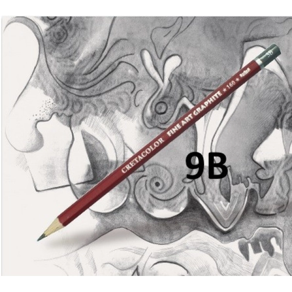 9B-LÁPIZ GRAFITO CRETACOLOR