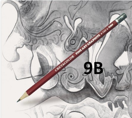 9B-LÁPIZ GRAFITO CRETACOLOR