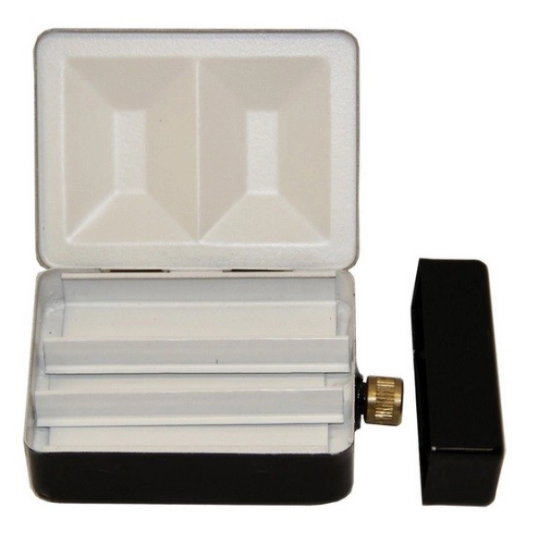 CAJA METÁLICA PARA 12 GODETS + AGUA