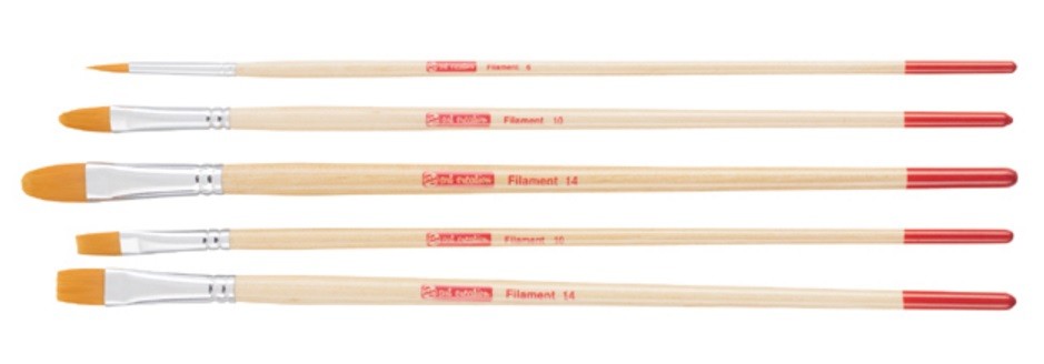 SET 5 PINCELES ARTCREATION LARGOS TORAY
