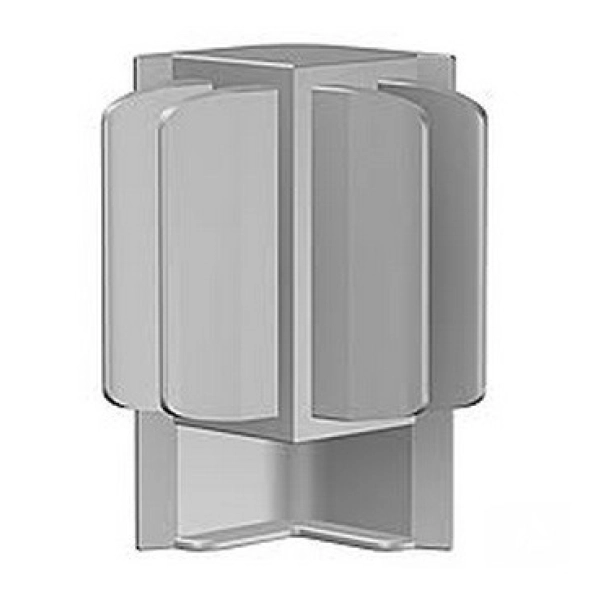 TERMINAL CONECTOR ESQUINA GRIS