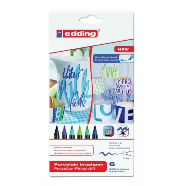 SET 6 EDDING 4200 CERAMIC FRIOS