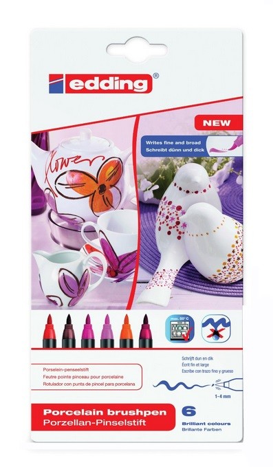 SET 6 EDDING 4200 CERAMIC CALIDOS