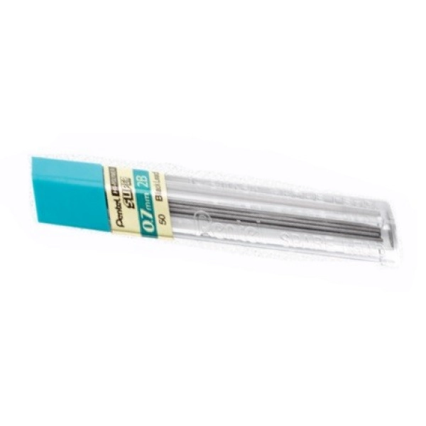 12 MINAS PENTEL HI-POLYMER 0,7 2B
