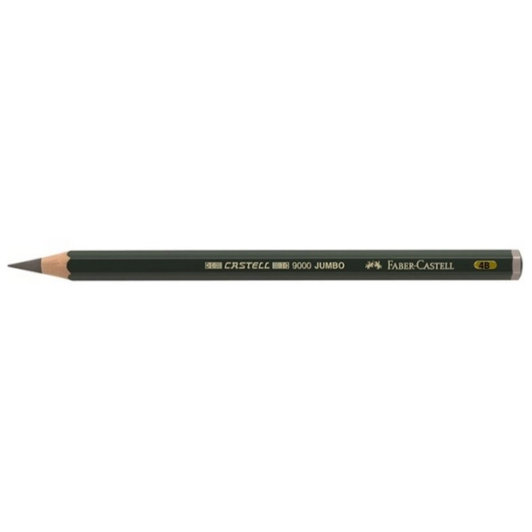 4B-LÁPIZ JUMBO FABER-CASTELL 9000
