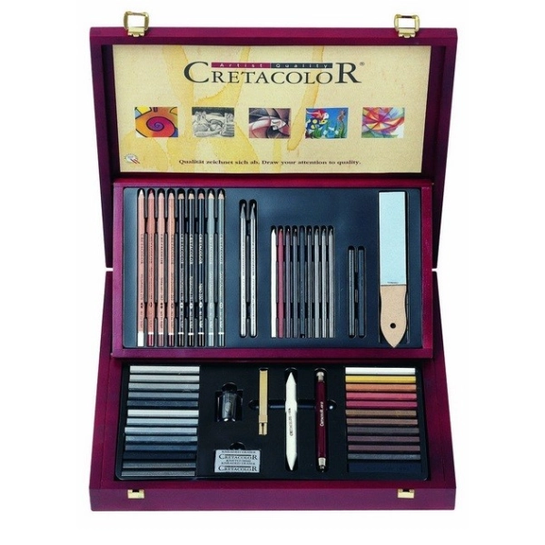 CAJA CRETACOLOR ULTIMO 53 PIEZAS