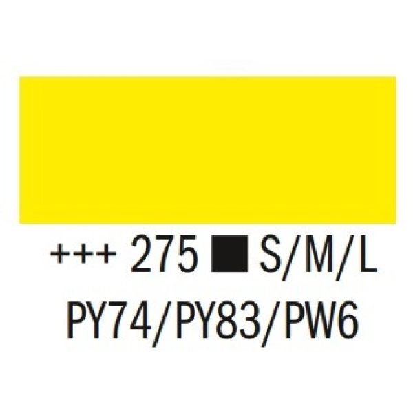 ROTULADOR 4mm-AMARILLO PRIMARIO