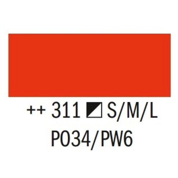ROTULADOR 4mm-BERMELLÓN
