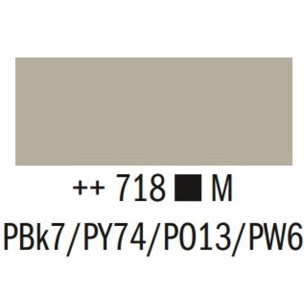 ROTULADOR 4mm-GRIS CALIDO