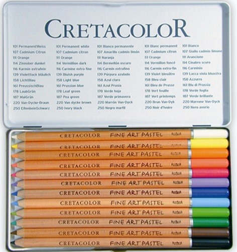 CRETACOLOR 12 LAPICES PASTEL