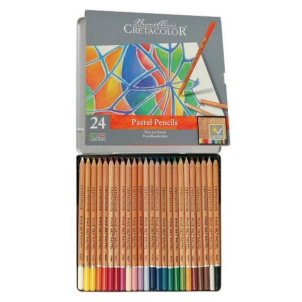 ESTUCHE 24 LAPICES PASTEL CRETACOLOR