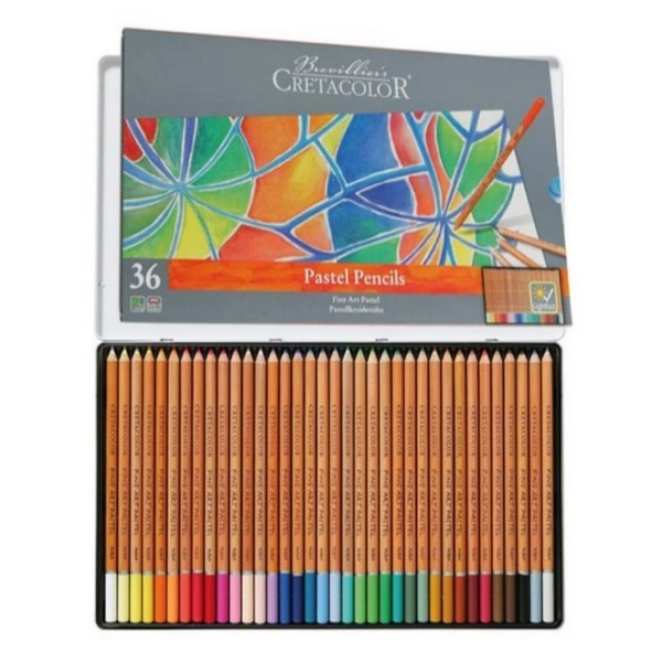 ESTUCHE 36 LAPICES PASTEL CRETACOLOR