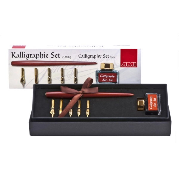 SET DE CALIGRAFIA 7 PIEZAS