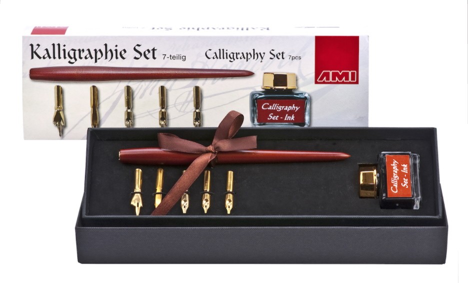 SET DE CALIGRAFIA 7 PIEZAS