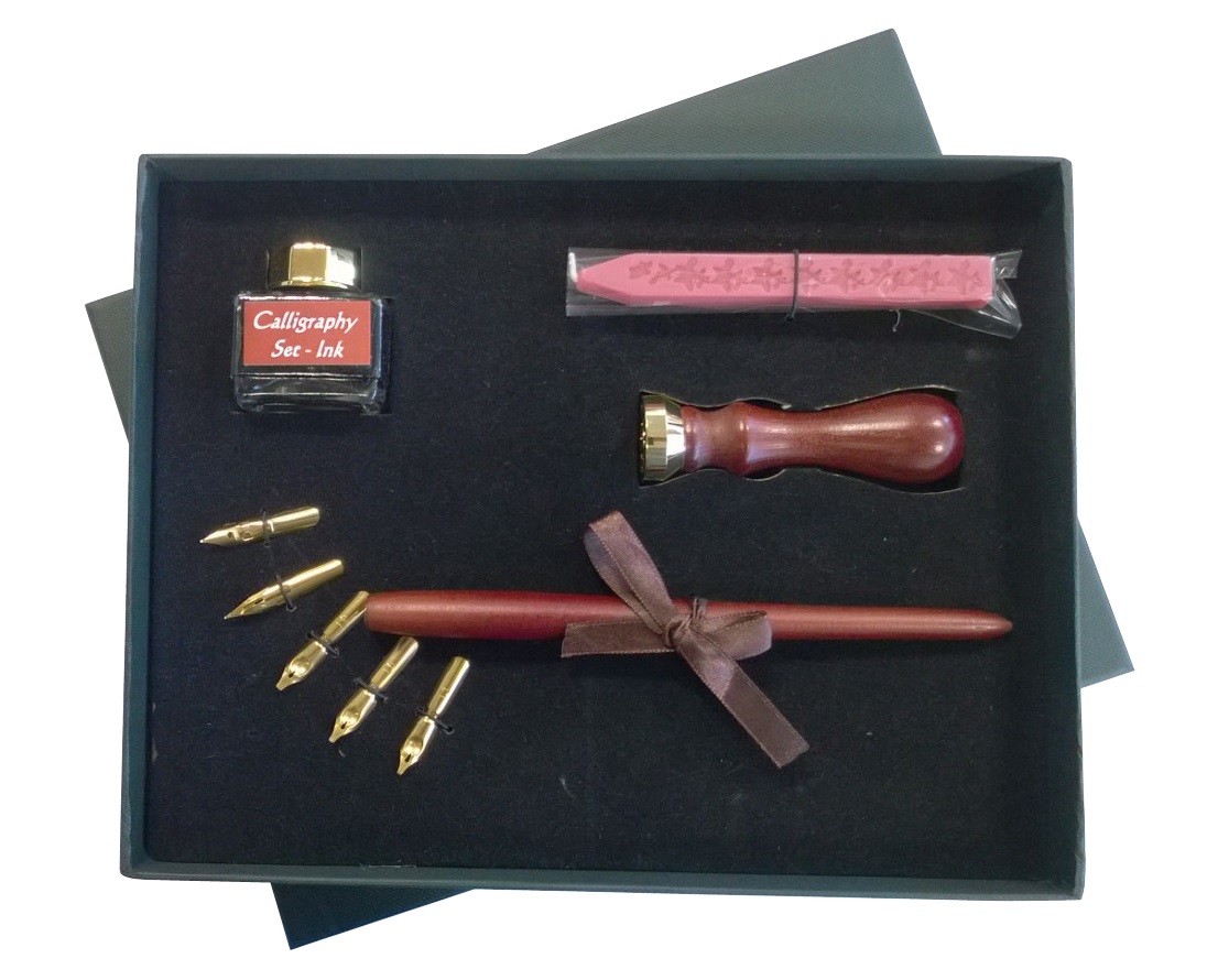 SET DE CALIGRAFIA 9 PIEZAS