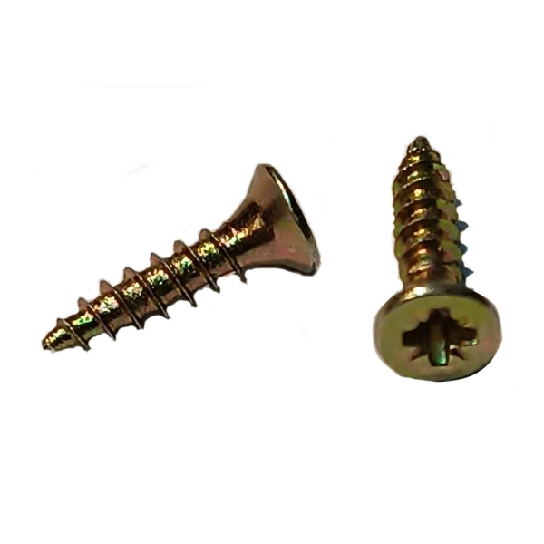 TORNILLO DORADO (10 unidades)