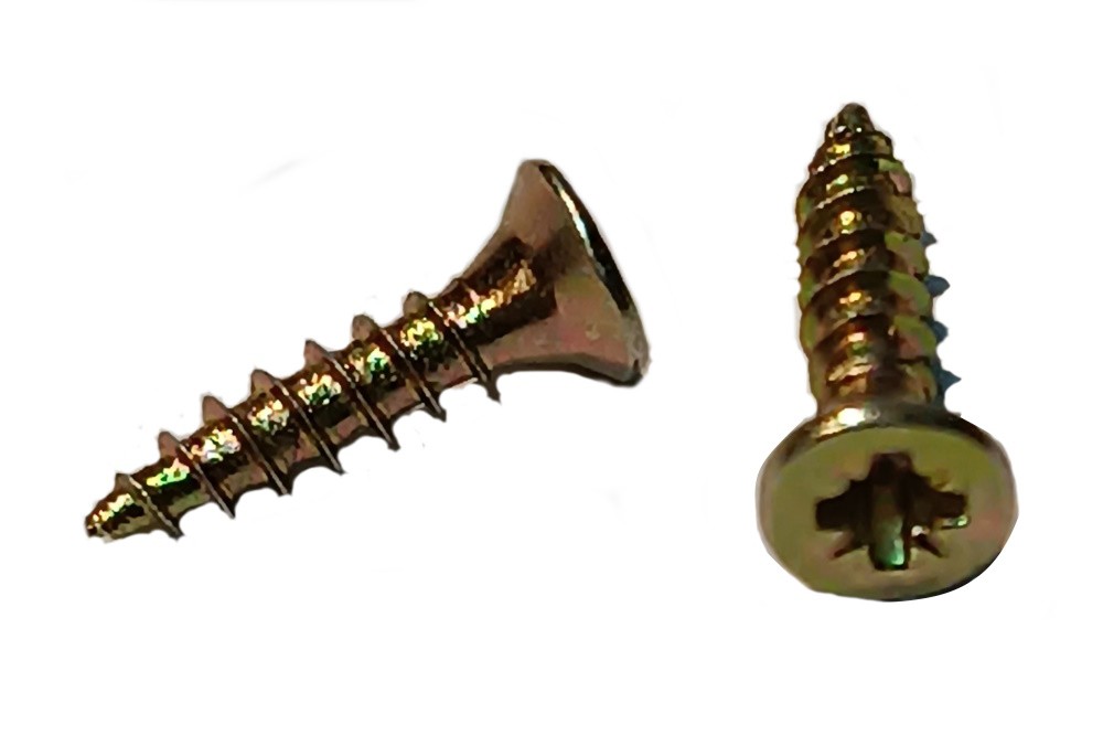 TORNILLO DORADO (10 unidades)