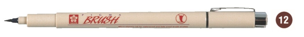 ROTULADOR PIGMA BRUSH - SIENA