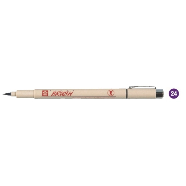 ROTULADOR PIGMA BRUSH - PURPURA