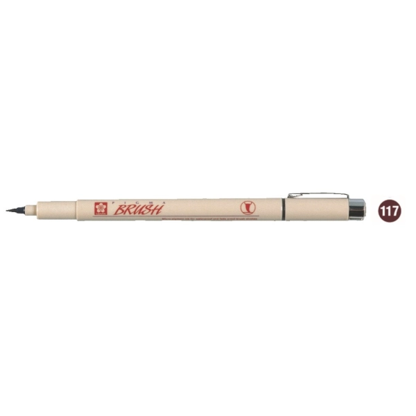 ROTULADOR PIGMA BRUSH - SEPIA