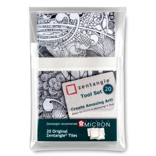 ZENTANGLE PAPELES BLANCOS