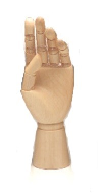 MANO ARTICULADA 25 cms.
