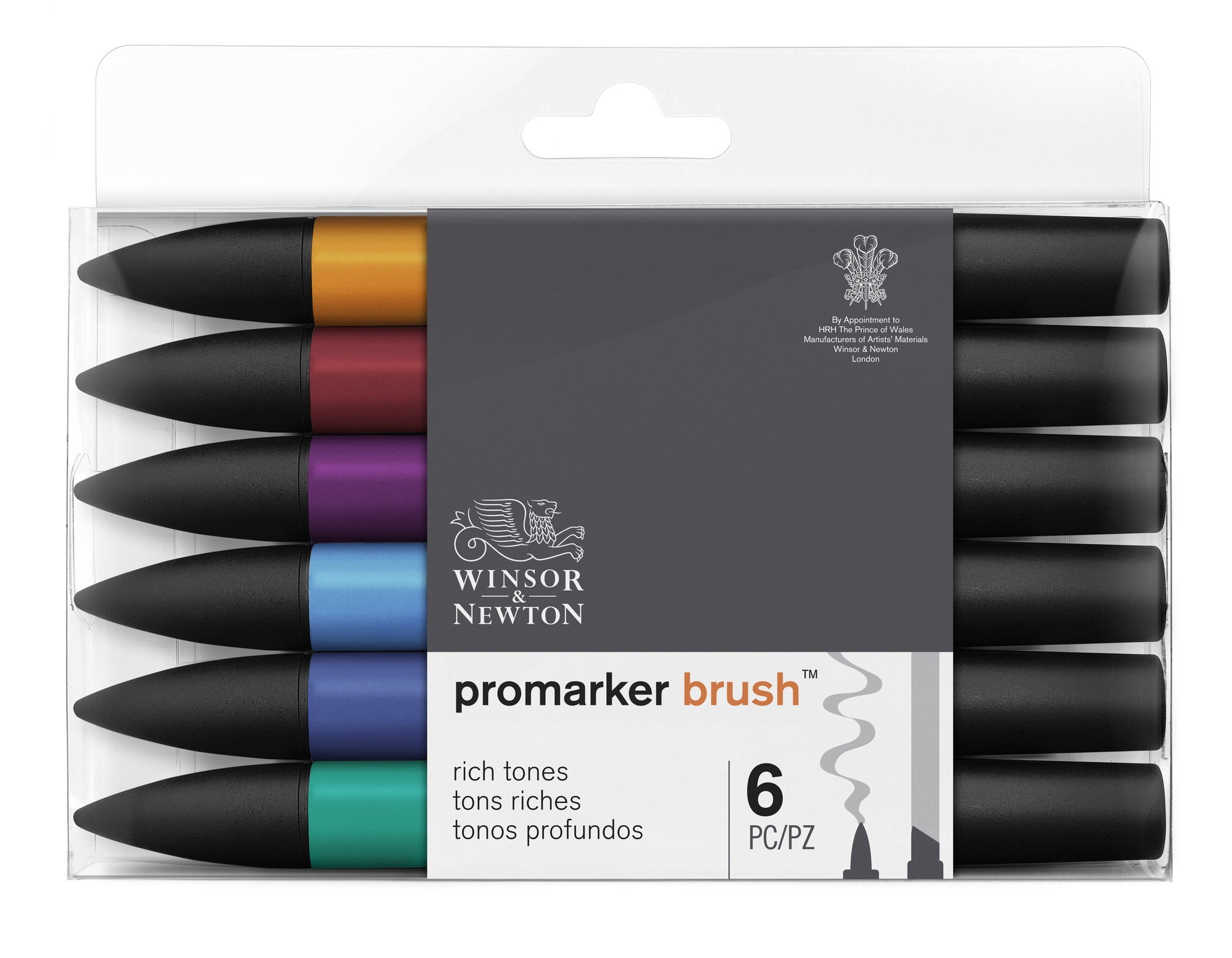 SET 6 BRUSHMARKER TONOS RICOS
