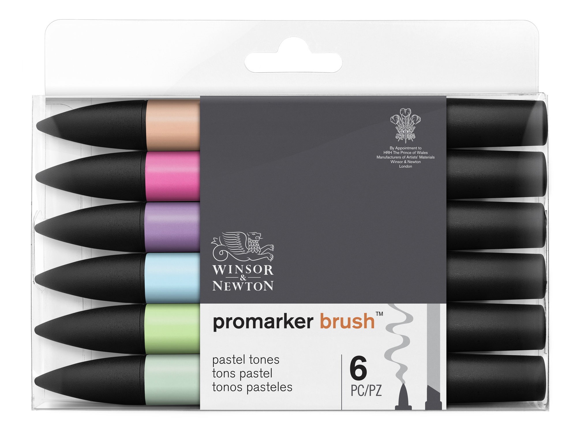 SET 6 BRUSHMARKER TONOS PASTEL