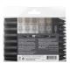 SET 12+1 BRUSHMARKER NEUTROS