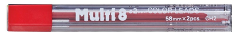 MINAS PENTEL DE 2mm-ROJO