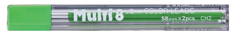 MINAS PENTEL DE 2mm-VERDE