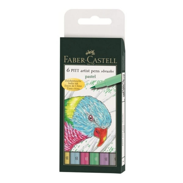 SET 6 ARTIST PENN BRUSH-PASTEL