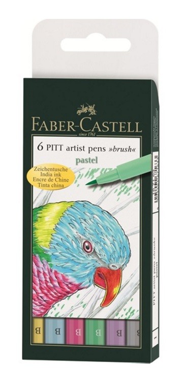 SET 6 ARTIST PENN BRUSH-PASTEL