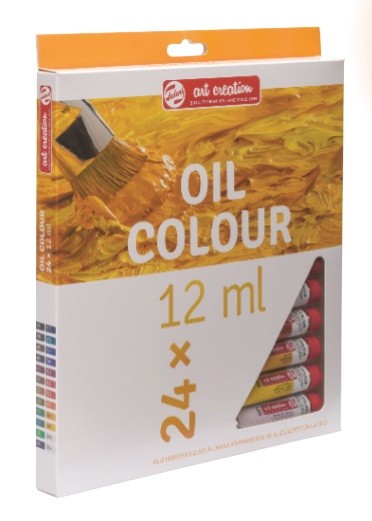 SET OLEO 24 TUBOS ARTCREATION