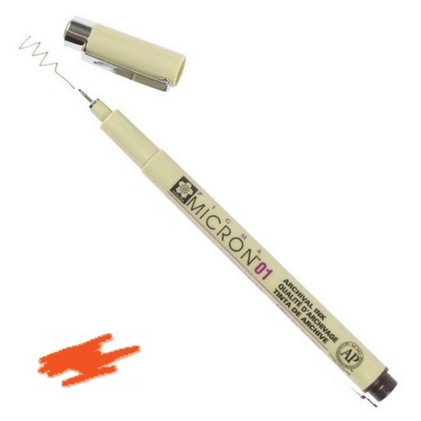 PIGMA MICRON 01-NARANJA