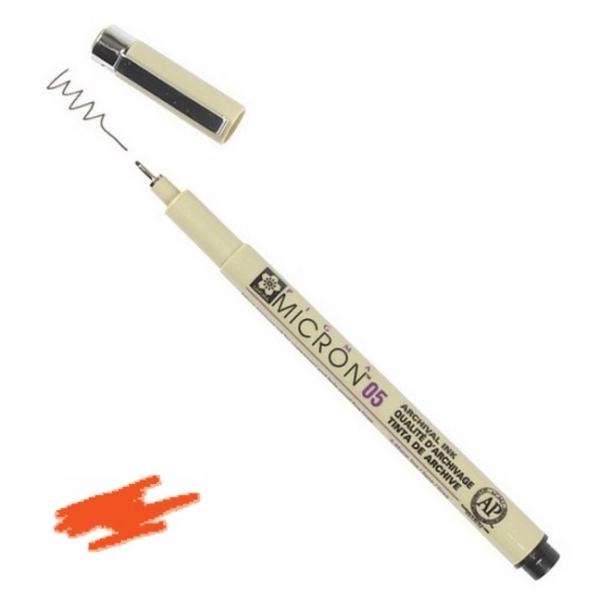 PIGMA MICRON 05-NARANJA